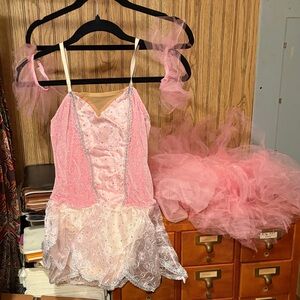 Charming Pink Dance Costume for Kids